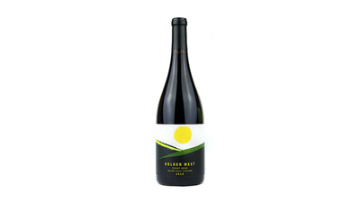 Golden West Pinot Noir Glass Happy Times