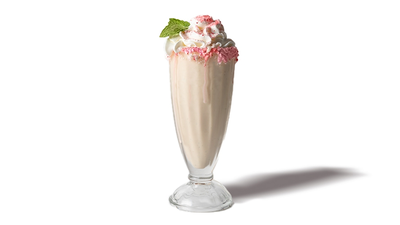 Winter Peppermint Eggnog Shake